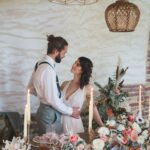 Shooting Boho fleuri « I follow you »